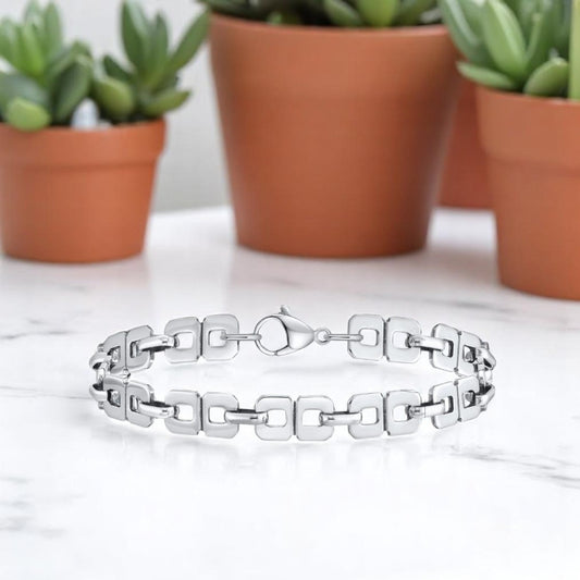 Bracelet-homme-EIGHT-LINKS™-court-marbre-plantes-succulentes