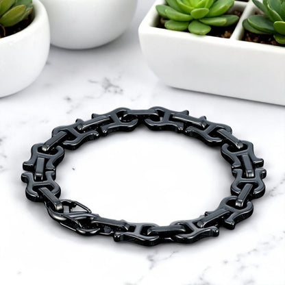 Bracelet homme MASCULETI™ variantes noire