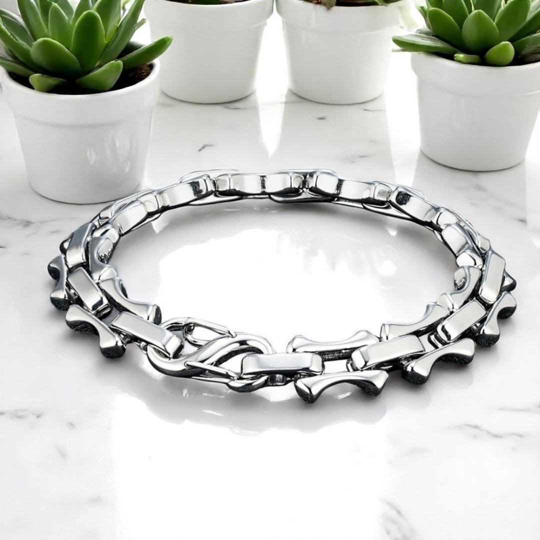 Bracelet homme MASCULET III™ variantes argent