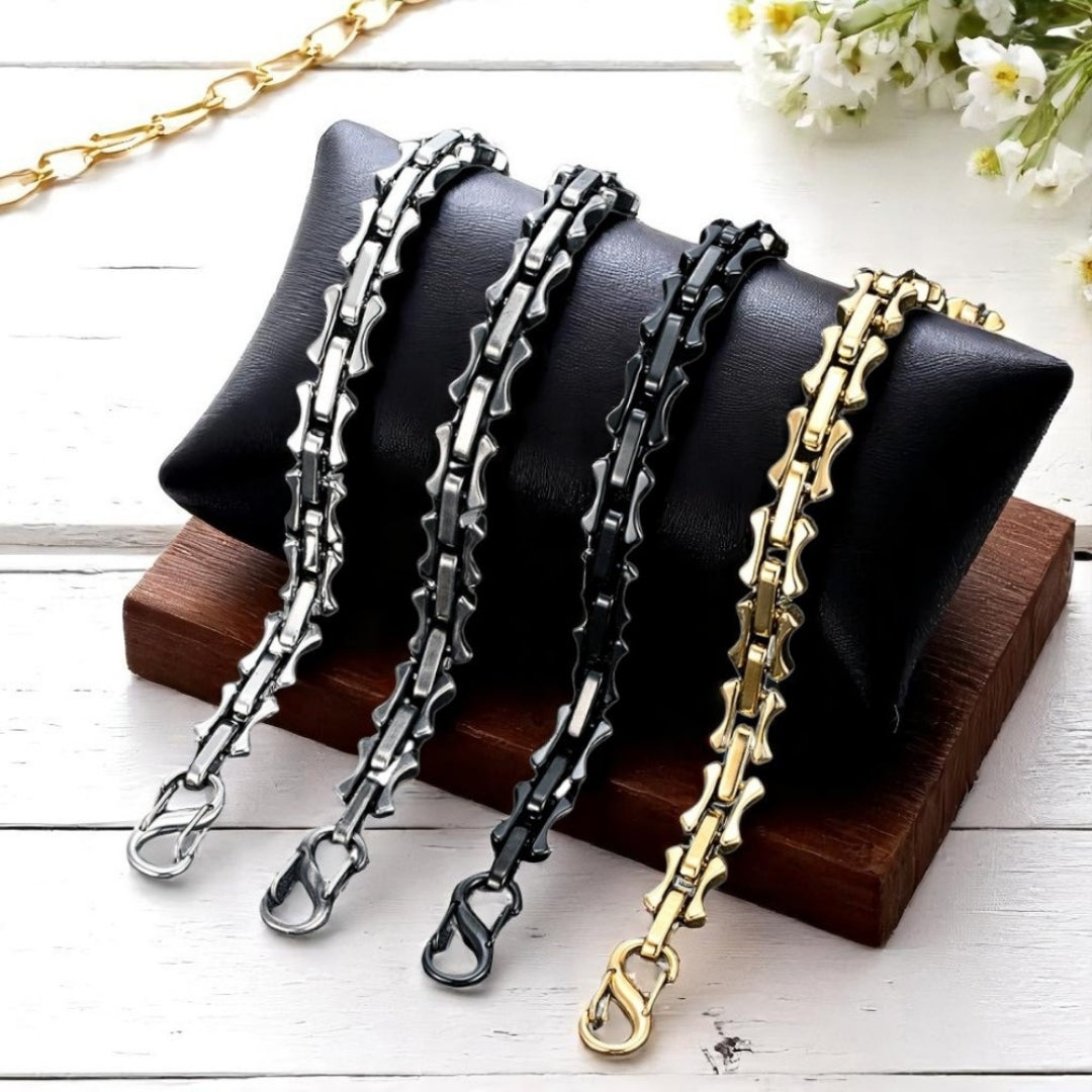 Bracelet homme MASCULET III™ variantes couleurs presentation coussin