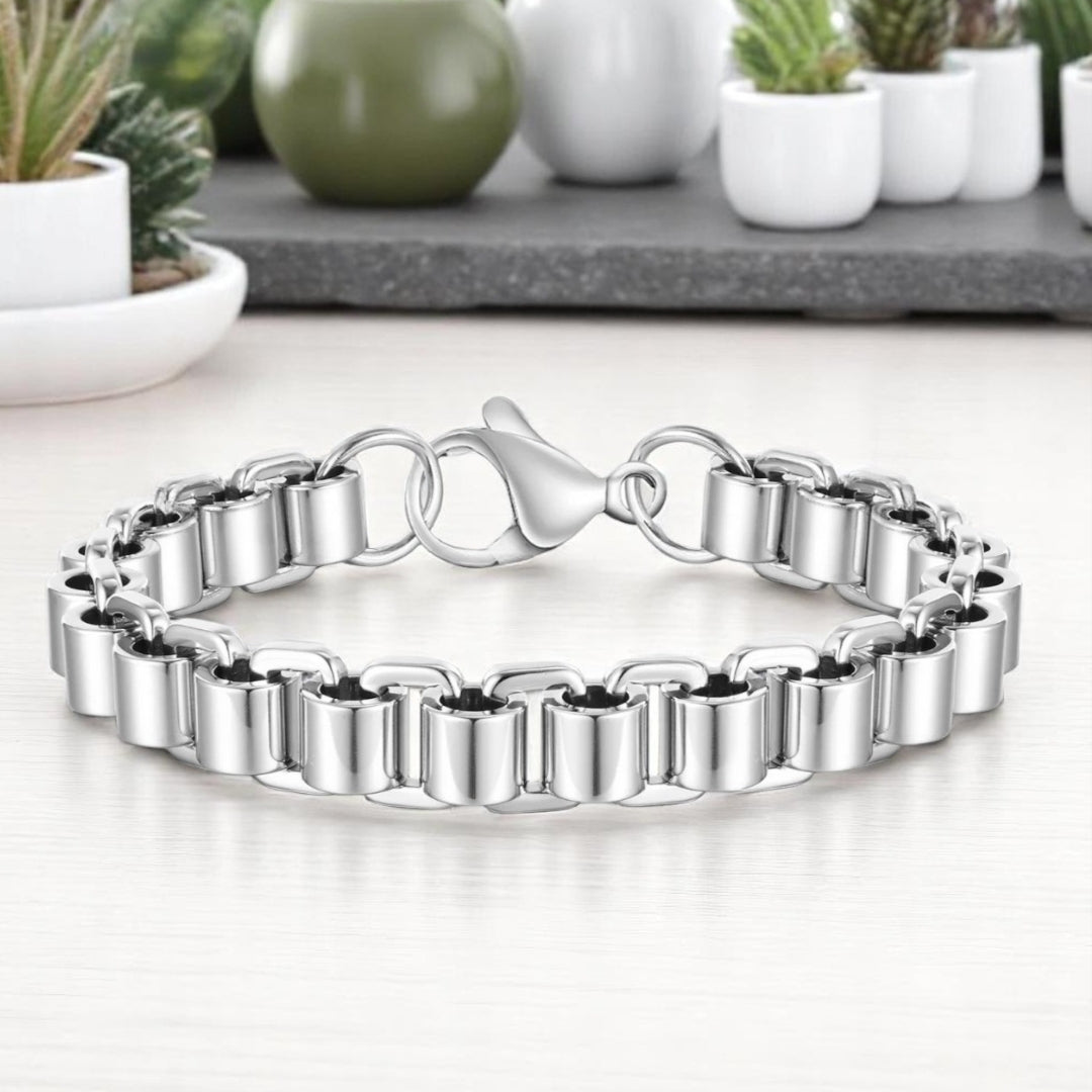 Bracelet homme MASCU variante maillons ronds 