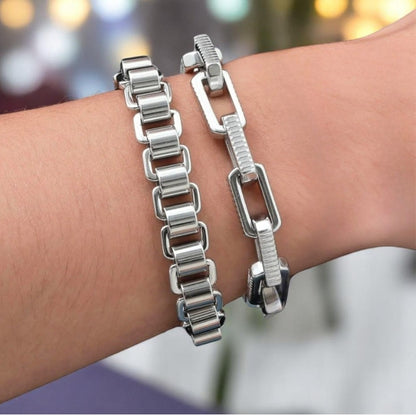 Bracelet homme MASCU variantes poignet presentation 