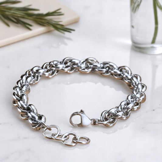 Bracelet homme MULTIRINGS™ presentation table brillante