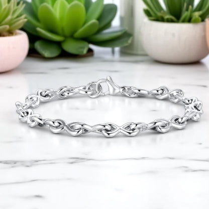 Bracelet homme NŒUD INFINITO™ variante table marbre