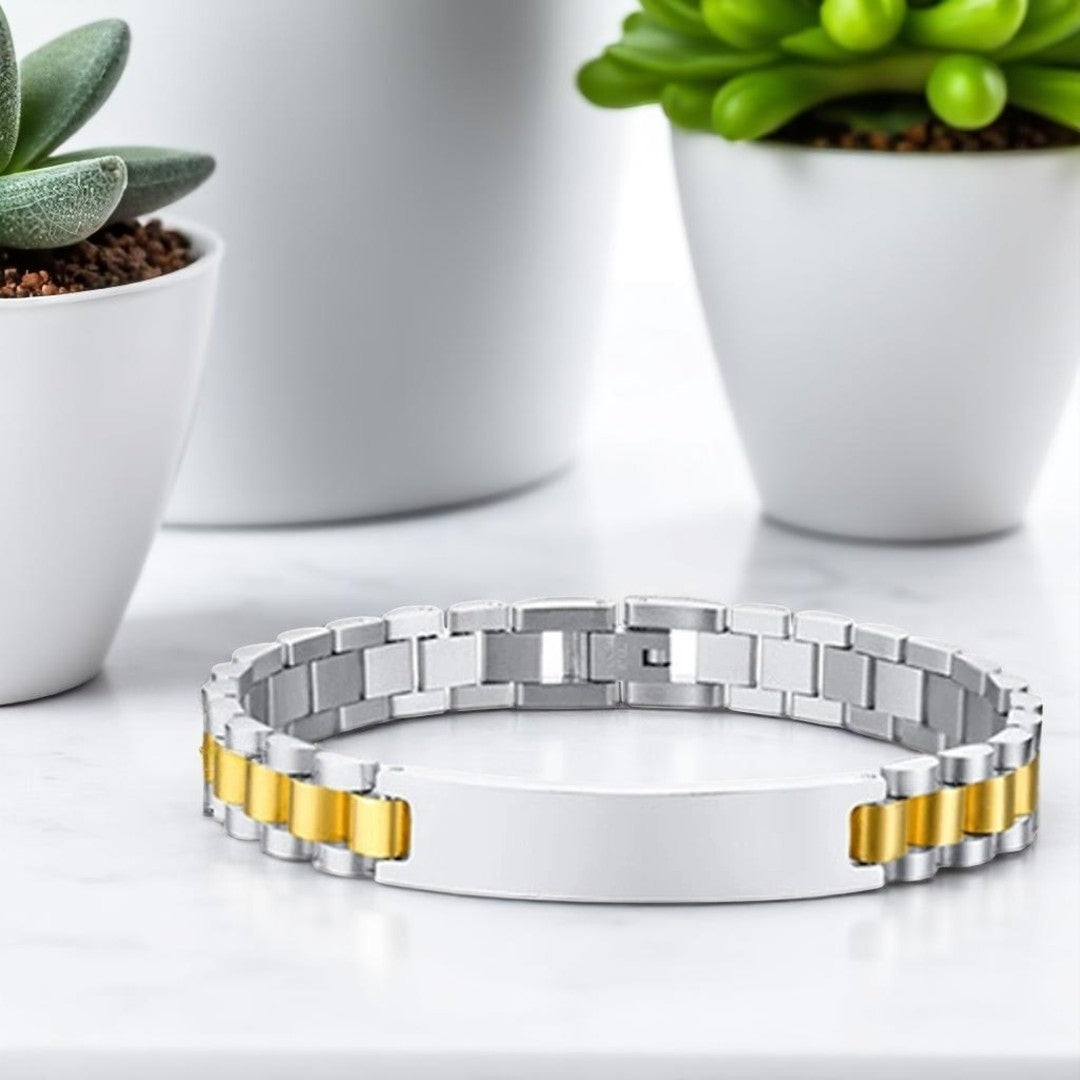 Bracelet homme ROLLIE BRATT II™ variante bicolore