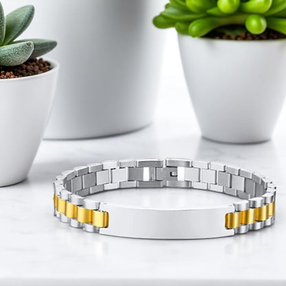 Bracelet homme ROLLIE BRATT II™ variante bicolore