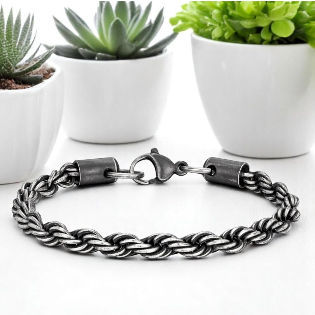 Bracelet homme TWISTED ROPE™ variantes 6mm 
