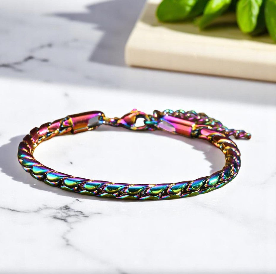 Bracelet homme TWISTED SNAKE™ variante coloree