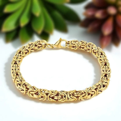 Bracelet homme WOVEN KNOT™ variante dore