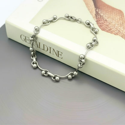 Bracelet homme billes ondulées WAVELINK presentation livre 