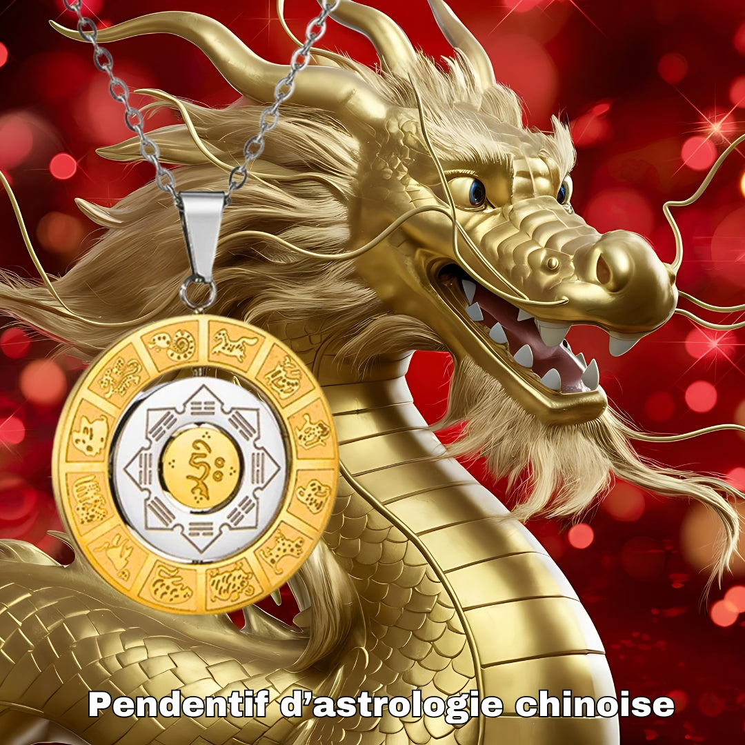 Collier-homme-pendentif-zodiaque-présentation-dragon