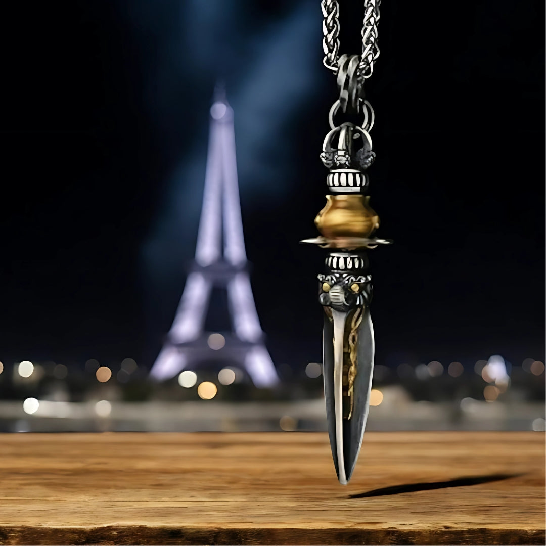Collier homme-pendentif KILA TIBÉTAIN™ presentation pendentif Paris