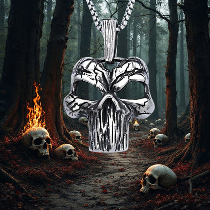 Collier homme, pendentif LE VICTORIEUX II™ foret infernale