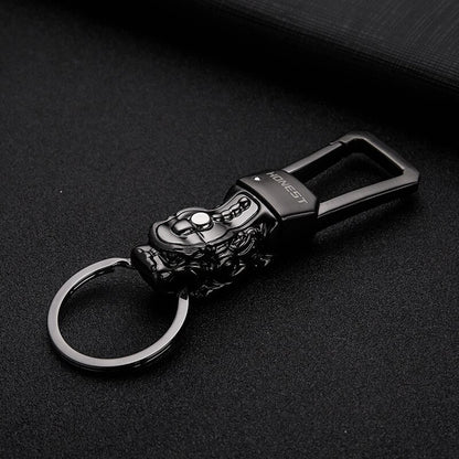 Porte-clés LUMI-DRAGON | Porte-clés Tête de dragon, mousqueton de luxe.