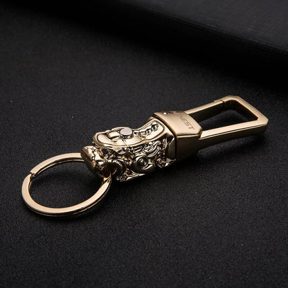 Porte-clés LUMI-DRAGON | Porte-clés Tête de dragon, mousqueton de luxe.