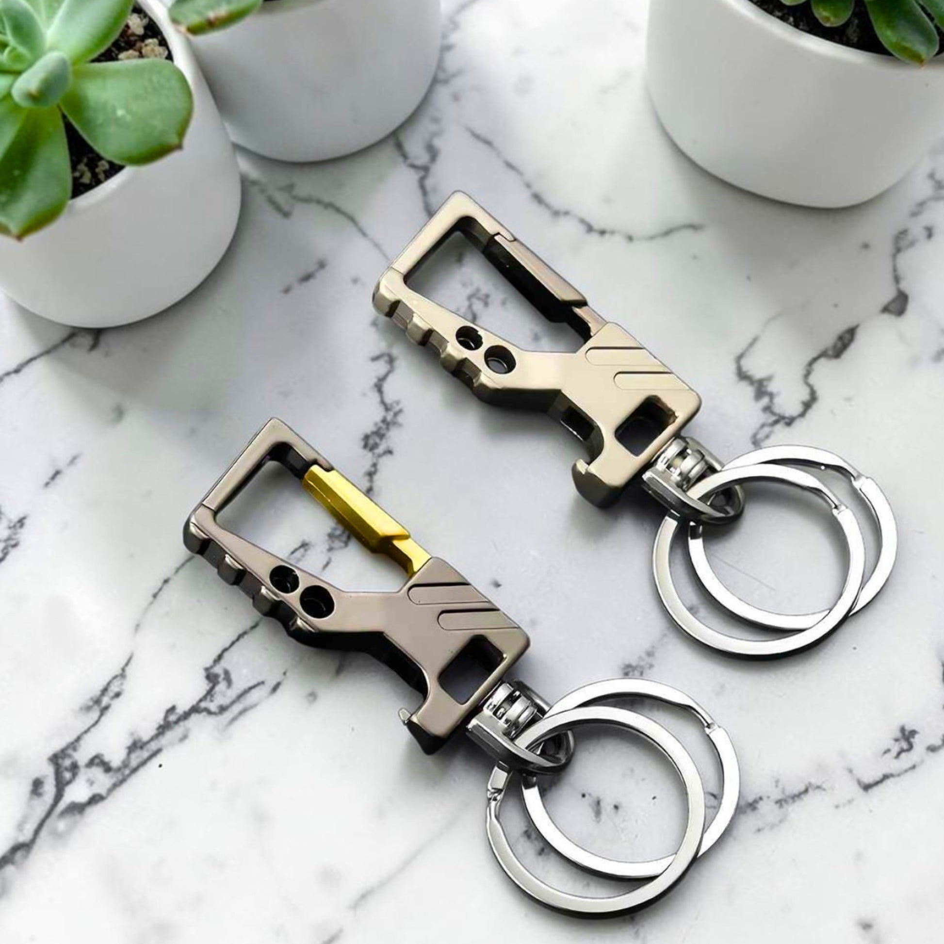 "Porte-clé homme mousqueton CARABINER vue produit alliage zinc mmihommesmodernes.com"