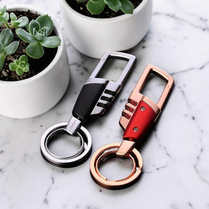 Porte-clés Titan Lock trois variantes dore argent marbre plantes mmihommesmodernes.com