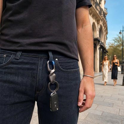  : Porte-clés luxe homme mousqueton EDC fixé à la ceinture mmihommesmodernes.com