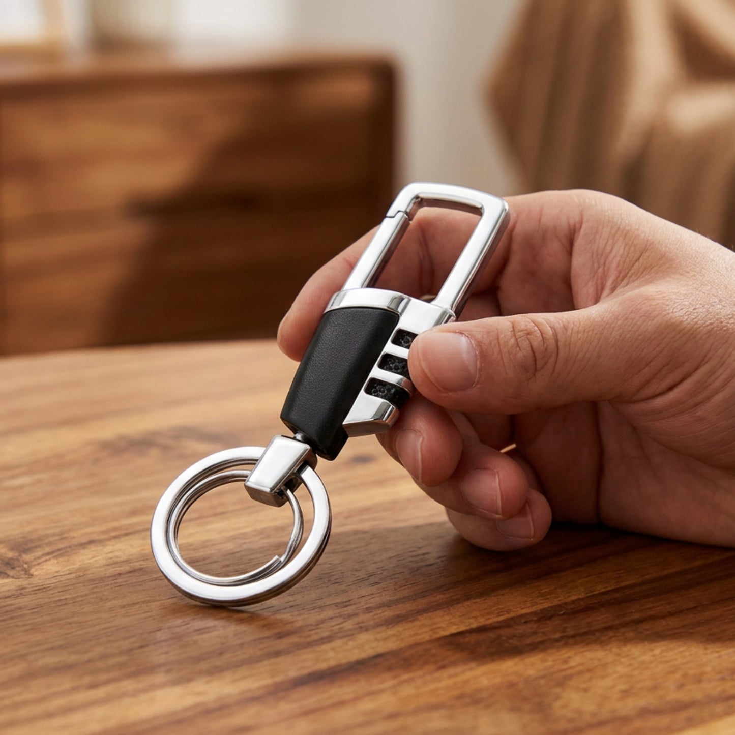  Porte-clés tactique Titan Lock détail molettes rotatives crans mmihommesmodernes.com