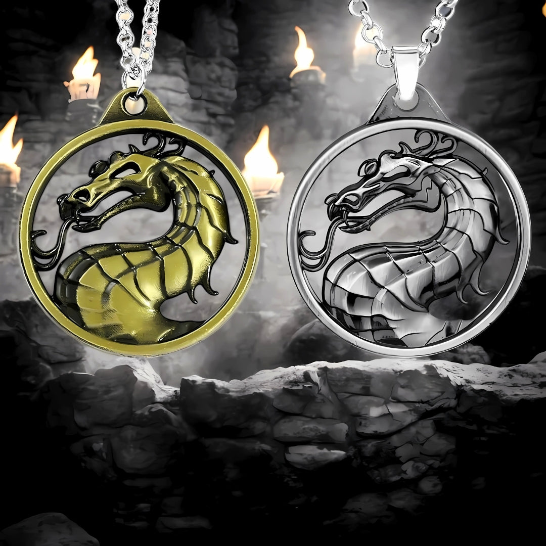 collier-homme-pendentif-dragon-mortel-duo-argent-bronze-caverne