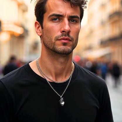Collier homme- Pendentif DRAGOYE™ : Libérez Votre Force Intérieure