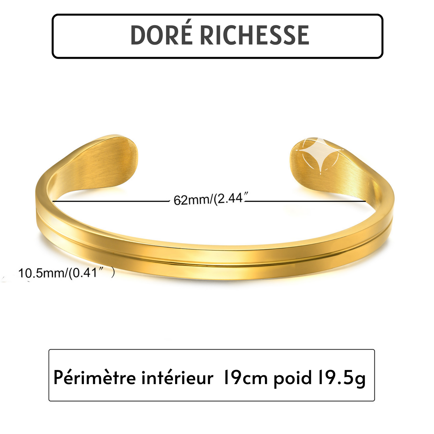 Bracelet pour homme le LUXURE™ | Bracelet luxueux